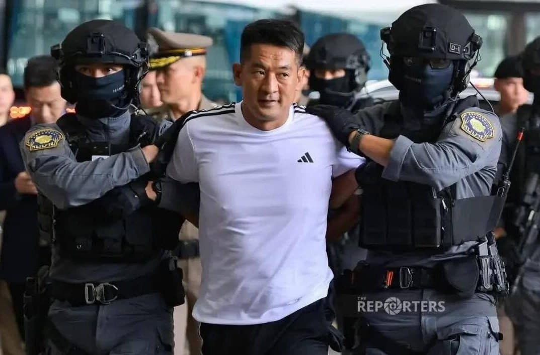 #泰国新闻 【跨境电诈赌博嫌犯佘智江被引渡回国 中泰司法协作取得重大进展】 2026年8月15日消息,经泰国曼谷上诉法院裁定,涉嫌经营跨境网络赌博与电信诈骗的…